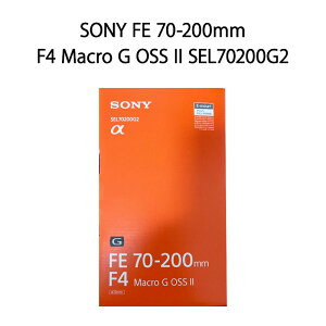 �y�V�i�zSONY �\�j�[ �J���������Y FE 70-200mm F4 Macro G OSS II SEL70200G2 �\�j�[E /�Y�[�������Y �z���C�g