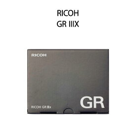 【土日祝発送】【新品】RICOH リコー コンパクトデジタルカメラ GR IIIX 高解像・高コントラスト GRレンズ ブラック