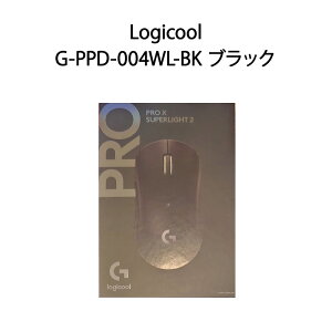 yVizLogicool WN[ Q[~O}EX PRO X SUPERLIGHT 2 PROV[Y G-PPD-004WL-BK ubN