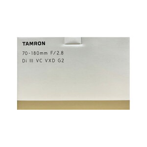 yVizTAMRON ^ Y 70-180mm F/2.8 Di III VC VXD G2 \j[E}Egp Model A065