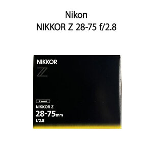�y�V�i�zNikon �j�R�� �W���Y�[�������Y NIKKOR Z 28-75F2.8