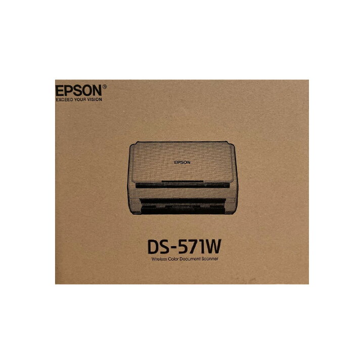 楽天市場】【新品】EPSON エプソン ドキュメントスキャナー DS-571W 