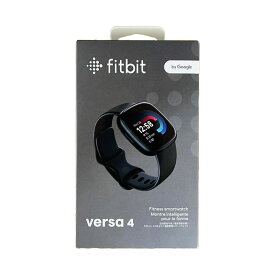 【土日祝発送】【新品】Fitbit VERSA 4 スマートウォッチ BLACK GRAPHITE ALUMINU
