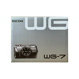 【土日祝発送】【新品】リコー RICOH デジタルカメラ WG-7 ブラック