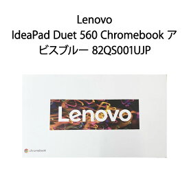 【土日祝発送】【新品 箱不良・シュリンク破れ品】Lenovo レノボ ノートパソコン IdeaPad Duet 560 Chromebook アビスブルー 82QS001UJP