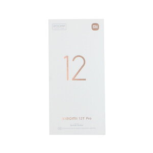 �y�V�i�zXiaomi �V���I�~ 12T Pro 128GB �u���b�N