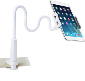 o iPad iphone対応 タブレット スマートフォン用 アームスタンド 80cm ホワイト タブレット スタンド スマホスタンド