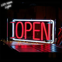 楽天市場】ネオン管 openの通販