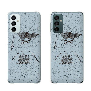 Galaxy M23 5G �C���D �X�J�� �h�N�� ���F �u���[ �I�V���� �X�}�z �P�[�X �n�[�h �J�o�[ �M�����N�V�[ SIM�t���[