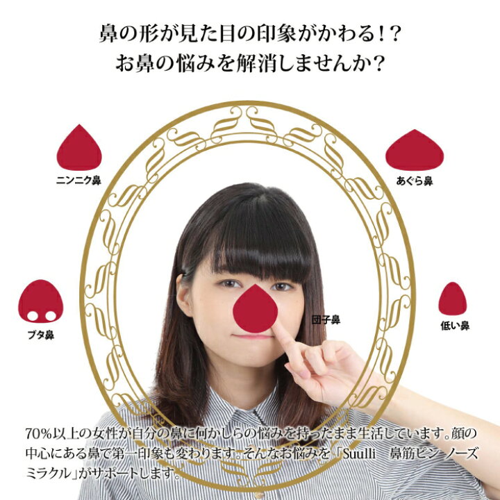 楽天市場 Tbs この差って何ですか で紹介 スーリー 鼻クリップ 鼻矯正ノーズクリップ 鼻高く 鼻を高くする 鼻筋ピン 美鼻セレブ 鼻高 矯正 小鼻 鼻筋 鼻高くするグッズ ノーズアップ 男女兼用 送料無料 正規代理店 スマゾー楽天市場店