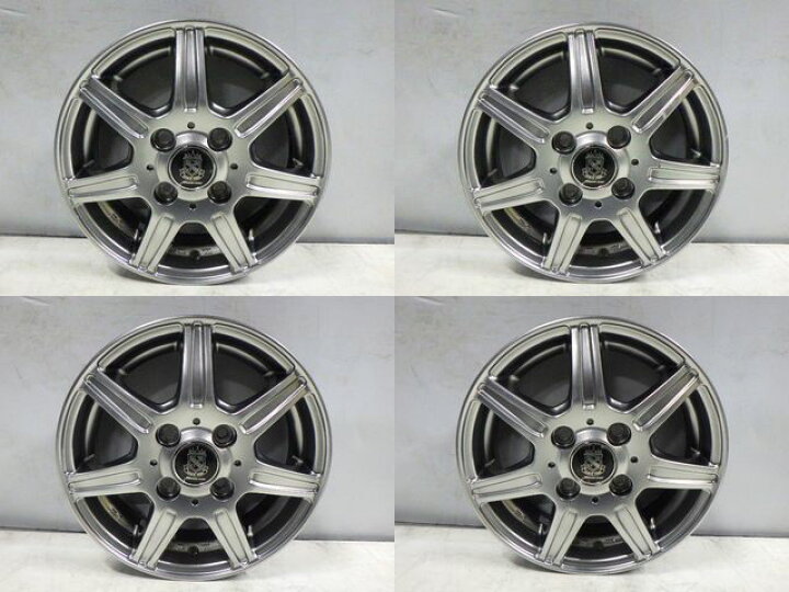 楽天市場】【中古】中古ホイール 13インチ 4本セットMANARAY SPORT 