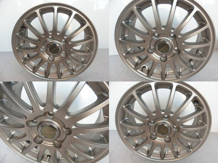 楽天市場】【中古】中古ホイール 15インチ 4本セットECO FORME(エコ 