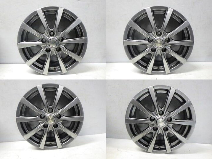 楽天市場】【中古】中古ホイール 16インチ 4本セットGRASS(グラス)16x6 