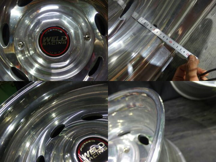 楽天市場】【中古】中古ホイール 16.5インチ 4本セットWELD RACING 