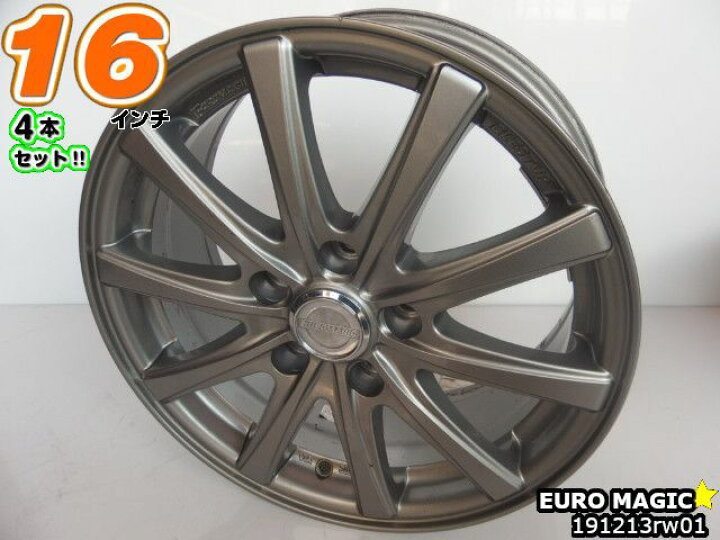 楽天市場】【中古】中古ホイール 16インチ 4本セットEUROMAGIC(ユーロ 