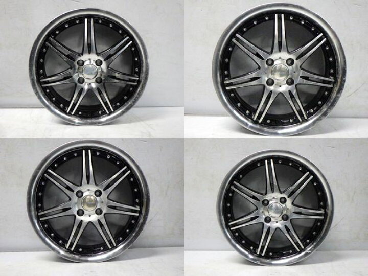 楽天市場】【中古】中古ホイール 17インチ 4本セットAdvanti 