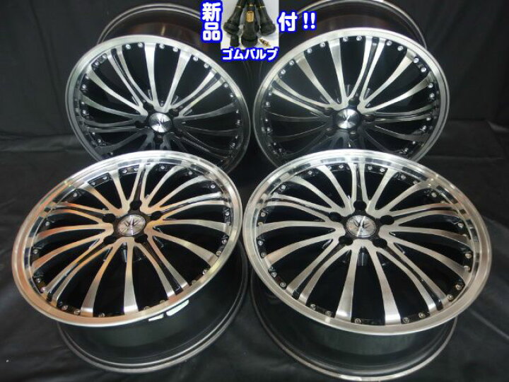 楽天市場】【中古】中古ホイール 18インチ 4本セットバドックス 