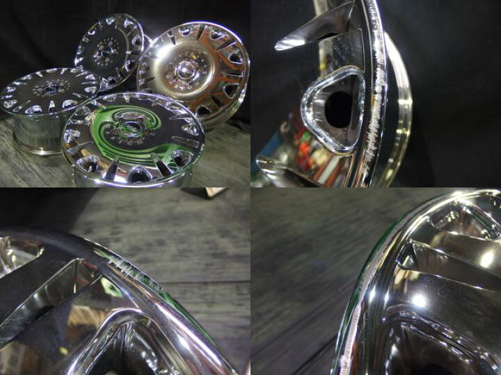 楽天市場】【中古】中古ホイール 18インチ 4本セットギャルソン D.A.D 