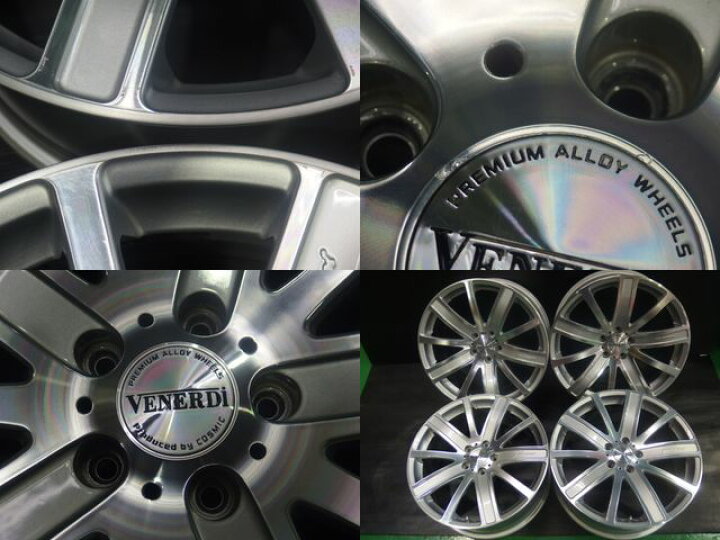 楽天市場】【中古】中古ホイール 19インチ 4本セットVENERDI 