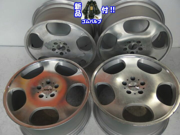 楽天市場】【中古】中古ホイール 19インチ 4本セットTOM