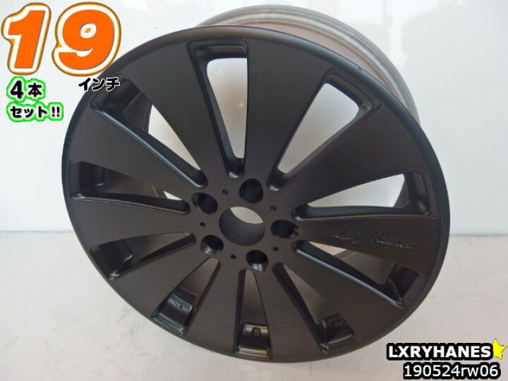 楽天市場】【中古】中古ホイール 19インチ 4本セットLXRYHANES 