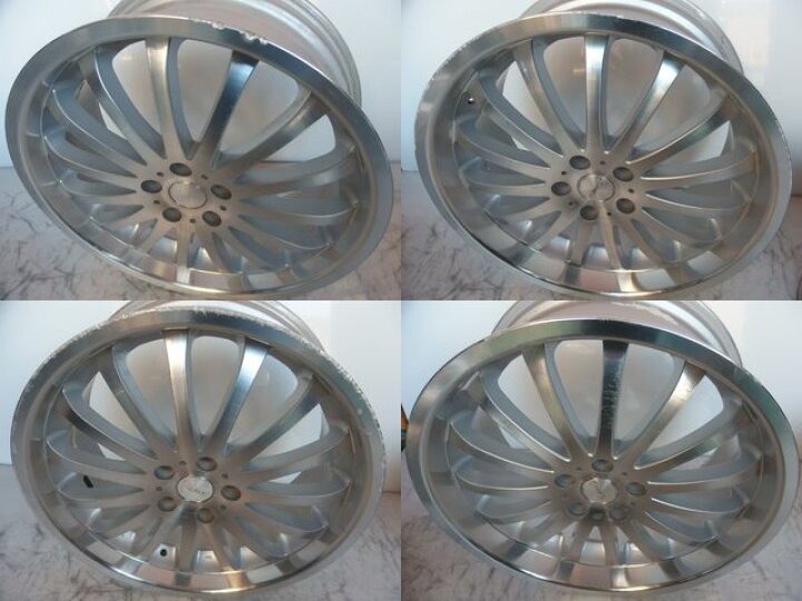 楽天市場】【中古】中古ホイール 20インチ 4本セットZodiac20x8.5J/+45 