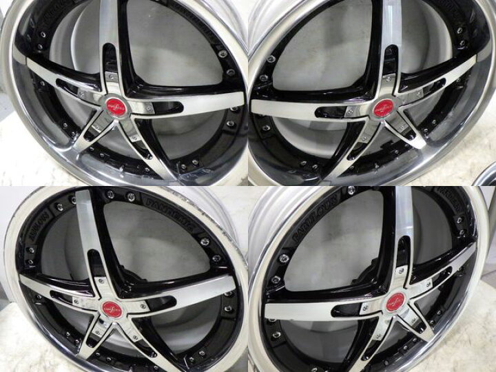 楽天市場】【中古】中古ホイール 20インチ 4本セットファブレス 