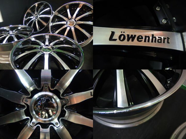 楽天市場】【中古】中古ホイール 22インチ 4本セットLowenhart 