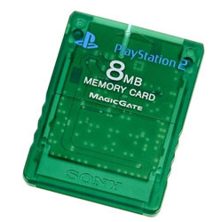 新品 発売中 PS2周辺機器 PlayStation 好評受付中 国内即発送 輸入版 2専用メモリーカード エメラルド 8MB