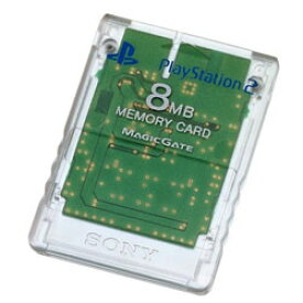 【新品】PS2周辺機器 PlayStation 2専用メモリーカード (8MB)クリスタル (輸入版)