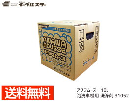 【エントリーでP5倍★〜11/11(火)1:59まで】イーグルスター カーマイン アワワムース 10L 手洗い洗車機用 泡洗浄剤 31052 法人のみ配送 配送不可地域有 送料無料