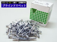 【エントリー+購入でP5倍★10/4 20時〜10/8】ブラインドリベット アルミ スチール リベット長15.9mm 頭径…
