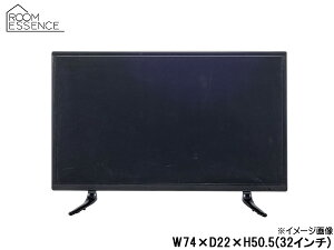 【マラソン期間中、エントリー+購入でP5倍】東谷 ディスプレイTV 32インチ ブラック W74×D22×H50.5 DIS-532 模型 モック 見本 ショールーム ダミー メーカー直送 送料無料