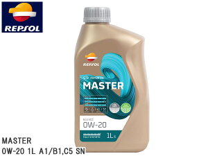【マラソン期間中、エントリー+購入でP5倍】REPSOL エンジンオイル MASTER ECO-VCC 0W-20 1L A1/B1 C5 SN 007406 全合成油 マスターレンジ モーターオイル レプソル