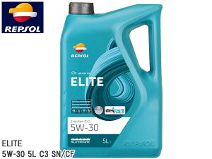 REPSOL GWIC ELITE G{[VEDX2 5W-30 5L C3 SN/CF 007456 S G[gW v\ 