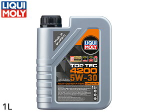 【マラソン期間中、エントリー+購入でP5倍】リキモリ エンジンオイル トップテック4200 5W30 5W-30 1L ACEA規格 C2 BMW Longlife-01 / Longlife-01 FE 20903 送料無料