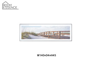 【マラソン期間中、エントリー+購入でP5倍】東谷 アートパネル 橋 ワイドパネル アートキャンバス おしゃれ 壁掛け W140×D4×H45 ART-201B あずまや メーカー直送 送料無料