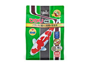 【マラソン期間中、エントリー+購入でP5倍】ひかり 中粒 1.2kg 良質原料を配合し、丈夫で美しい錦鯉に! 観賞魚用 鯉用 鯉用 フード Hikari