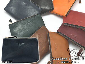 CALF �J�[�t �{�v ���U�[�|�[�` S�T�C�Y �l�C�r�[ navy ���{�� �J�[�h���� ��v �������� ��v Leather �� ��������