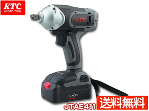 KTC 12.7sq. �R�[�h���X �g���N���~�b�g�C���p�N�g�����` �Z�b�g JTAE411A �[�d�� �R���p�N�g �\���o�b�e���[�t ��������