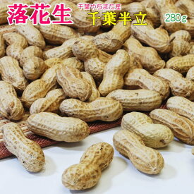 2023年から付 落花生 「千葉半立」千葉 やちまた 産 落花生 おつまみピーナッツ お得用袋・280g