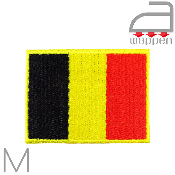 アイロンワッペン No 800 ウガンダ ウガンダ国旗 世界の国旗 Off