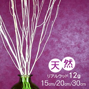アロマディフューザー用リードスティック 【20cm or 30cm】 天然 リアルウッド 細め/中間/太め 12g (香り twig ルームフレグランス 交換用 スペア aroma)