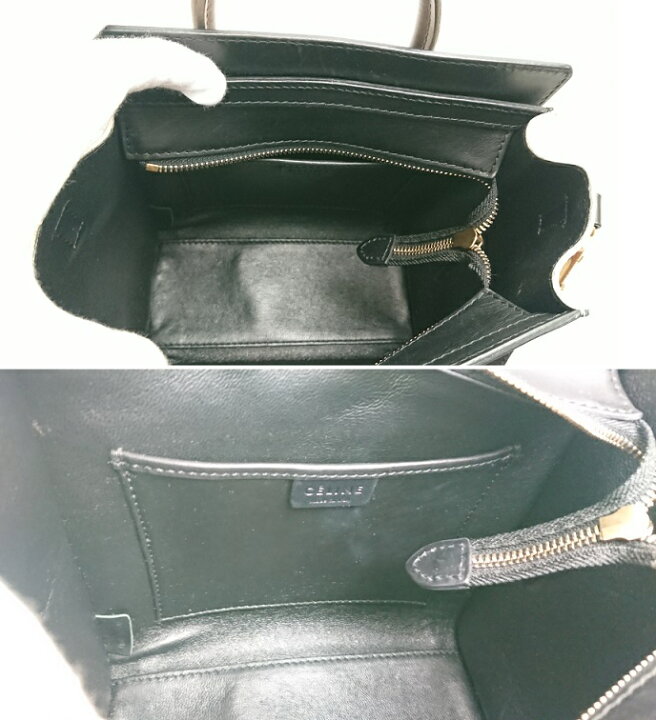 楽天市場】【送料無料】セリーヌ CELINE ラゲージ ナノショッパー 