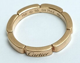 【送料無料】カルティエ Cartier マイヨンパンテール リング K18 750 9.5号（50）イエローゴールド【質屋出店】【中古】