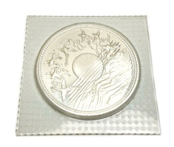 楽天市場】【美品】天皇陛下御在位六十年記念 1万円銀貨 壱万円銀貨 