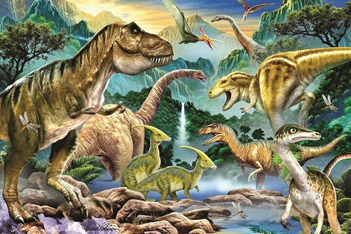楽天市場 3d ジグソーパズル 恐竜の谷 150ピース Howardrobinson 恐竜 おうち時間 かっこいい 脳トレ プレゼント 知育玩具 ３d 恐竜 おもちゃのヤマサン