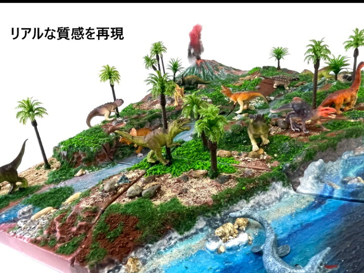 楽天市場】恐竜 ジオラマ キット ◇◇ジュラシック・ランド◇◇ A 
