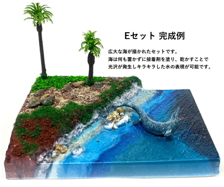 楽天市場】恐竜 ジオラマ キット ◇◇ジュラシック・ランド◇◇ E  