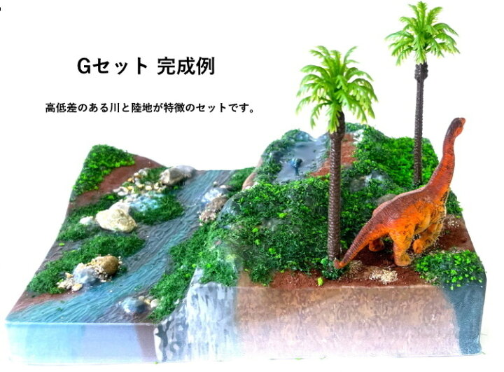 楽天市場】恐竜 ジオラマ キット ◇◇ジュラシック・ランド◇◇ G 
